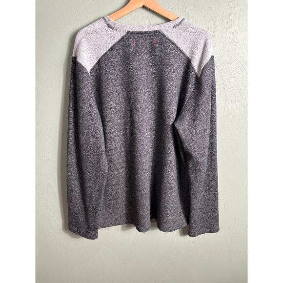 Tommy Bahama Sweatshirt Womens XL Gray Pullover Heather Long Sleeve Fleece - Picture 10 of 11